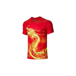 Li Ning lauatennise kollektsioon T-s&auml;rk Meeste Punane AAYR361-1 S punane