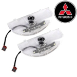 2 tk auto ukse tervitusvalgusti LED-projektorlamp Mitsubishi Pajero 2008-2020 Grandis 2009 jaoks Autotarvikud PO2 GRANDIS gray