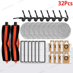 Xiaomi H50 PRO / OV42GL Robot tolmuimeja Tarvikud Peamine k&uuml;lgpintsli moppriie HEPA filter tolmukott Varuosad