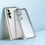 Moodne alumiiniummetallist &uuml;mbris Samsung Galaxy A56 A36 A26 A16 jaoks Tugev kukkumiskindel kate aluminum&Galaxy A26 5G white
