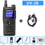 Baofeng UV-28 PRO Max Raadiosaatja 10W Mitme ribaline Traadita Sageduse Kopeerimine Pikk Kaugus Vastuv&otilde;tja Type-C AM Kahesuunaline Kaasaskantav Raadio US