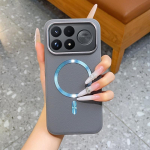 Xiaomi Poco F9 Ultra Poco F9 Pro &uuml;mbris Luksuslik matt nahast magnetiline juhtmevaba laadimine l&ouml;&ouml;gikindel kaitse&uuml;mbris Tarvikud Poco F9 Ultra