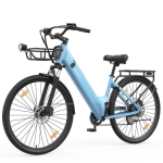 Velopro C1 Pro Elektrijalgratas 27,5 Rehv 250W Mootor Pika S&otilde;iduulatusega Elektrijalgratas 36V 18Ah H&uuml;draulilised Ketaspidurid 7 K&auml;iku Maksimaalne Koormus 150Kg sinine