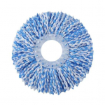 Vastupidav 360 kraadi p&ouml;&ouml;rlev pea Easy Magic mikrokiust p&ouml;&ouml;rlev p&otilde;randariidest mopipea majapidamises valge/sinine