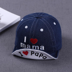 Baby Denim Pesapallim&uuml;ts Mama Baby Suvem&uuml;ts Laste P&auml;ikesem&uuml;ts Poistele T&uuml;drukutele Kirjaga Laste M&uuml;tsid M&uuml;tsid