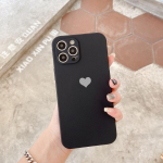 Candy Color Armsad armastusega telefoni&uuml;mbrised, pehme silikoonist tagakaas iPhone 14 Pro Max 13 12 Pro MAX 11 Pro Max XS XR 8 7 SE 2020 jaoks iphone 12 tumeroheline v&auml;rv