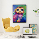 Teemanttikandid &Ouml;&ouml;kull Rhinestones pildid t&auml;isekraan Teemantmaaling Loomad Ristpistes 20X30CM