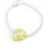 NOA [H4774] - Bracelet Cr&eacute;ateur 'Les Acidul&eacute;s' vert roheline