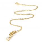 Altesse [I2998] &ndash; kullatud 'C&acirc;lin' kaelakee valge