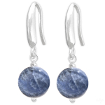 Lily-Crystal [Q4228] &ndash; k&auml;sit&ouml;&ouml;h&otilde;bedast 'Mineralia' sodaliith&otilde;bedast k&otilde;rvar&otilde;ngad - 8 mm sinine