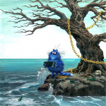 5D Teemantmaal Ristpistes Ilu Lillekala Teemanttikandid 30x30CM