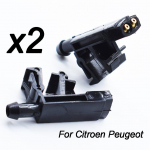 2x esiklaasipuhasti pesuri pihusti pihusti Peugeot Partner 406 605 jaoks Citroen Berlingo Xantia ZX 6438A0 643889 jaoks must