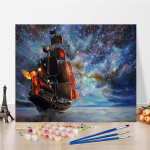 Kunst DIY Maalimine numbrite j&auml;rgi Digitaalne &otilde;limaal Hobid Kodukaunistus Teemantmaal Numbrite maalimine &Otilde;limaal 40x50cm no frame