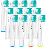 12 tk. standardsed asendushambaharjapead Oral B elektrilise hambaharja asendusharjapeade jaoks 12Pcs Toothbrush Heads