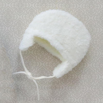 Vasts&uuml;ndinud poiste ja t&uuml;drukute sametm&uuml;ts Hoida soojas Mugav lapsem&uuml;ts 0-12M valge