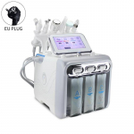 6 in 1 Hydrafacial Oxygen Beauty Machine Microdermoabrasion Dead Skin Removal Aqua Peeling Facial Lifting Home Spa Skin Care EU plug