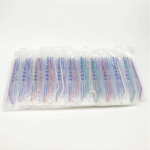 100 tk hambaravi &otilde;huvees&uuml;stal plastikust s&uuml;damikuga d&uuml;&uuml;side otsikutega torud &uuml;hekordseks kasutamiseks m&otilde;eldud 3-suunaline kolmekordne individuaalne hambaarsti instrument 100pcs individual
