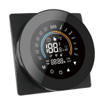 WiFi nutikas termostaat elektrik&uuml;tte jaoks Digitaalne temperatuurikontroller, suur LCD-ekraan GC Water Gas Boiler must