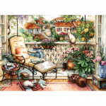 Aed 5D DIY Teemantmaaling Lillekivist pilt Ristpistekomplekt T&auml;ielik teemanttikandid Mosaiik Kodukaunistus Full Round 20x30CM