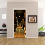 PVC kodusisustus Sissep&auml;&auml;suukse kleebis Vann Du&scaron;iruum Magamistuba Isekleepuv fototapeet Renoveerimisplakat Veekindel 77x200cm(cut 2pcs)