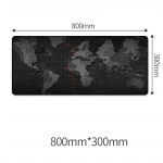 iMICE hiirematt 80*30 cm kummist lauapadi, libisemiskindel klaviatuuripadi Multifilmi m&auml;ngulaud Arvutitarvikud