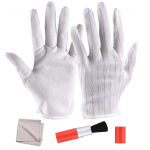 3-&uuml;hes kaamerapuhastuskomplekt koos 1 paari antistaatiliste kinnaste + 1 puhastusharja + 1 puhastuslapiga mitmev&auml;rviline