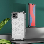 KEYSION p&otilde;rutuskindel armor &uuml;mbris Samsung A04 A04S A03 pehme silikoon+arvuti l&auml;bipaistev k&auml;rgstruktuuriga telefoni tagakaas Galaxy M13 5G jaoks for Samsung A04 tumehall v&auml;rv