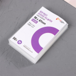 50 tk Korea kaardi varrukad l&auml;bipaistvad happevabad Cpp k&otilde;vad 3 tollised fotokaardid lilla