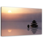 L&otilde;uenditr&uuml;kk Sunset Zen Stones 60x40 lilla