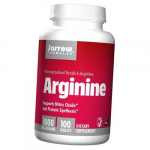 Arginiin, Arginiin 1000, Jarrow Formulas 100 tab (27345003) 100tab