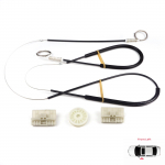 EWR651 aknat&otilde;stuki remondikomplekt vasak esiuks A6 C6 Typ 4F 2004-2011 4/5 ukse jaoks