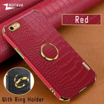 iPhoneSE &uuml;mbrisele krokodillimustriga nahast kate iPhone SE jaoks 2 3 2020 2022 6 6S 7 8 Plus iPhone6 ​​iPhone7 iPhone8 &uuml;mbris For iPhone 8 Plus