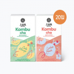 Korea traditsiooniline tee, Osulloc Kombucha Calamango (10 tk) & Rikas virsik (10 tk)