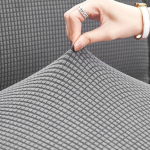 Pehme pl&uuml;&uuml;s nurgadiivani padja kate Diivanist istme seljatoe madrats kaitse&uuml;mbris Elastne kate lamamistooli jaoks 1pc backrest cover-S helehall v&auml;rv
