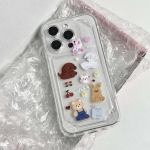 Ins Koer J&auml;nes Karu Multifilm Loom Lambad Cherry Stars Love Heart telefoni&uuml;mbris iPhone 11 12 Promax 14 13 Pro Max tagakaas for iphone 11