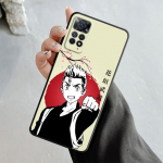 Korpus Xiaomi Redmi Note 11t 11s 11 10 8 Pro 9 9s 9t 8t jaoks Mi 10 8 9a 9c 10c 12c K60 Tokyo Revengers Mikey Hanagaki Draken jaoks For Redmi Note 9S