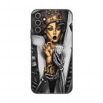 Skeleton Skull Case Samsung A51 A52 &uuml;mbris jaoks Galaxy A71 A50 A12 A70 A72 A21S A32 A31 A40 A41 A22 A30 A70e kate A 12 52 Etui Samsung A41