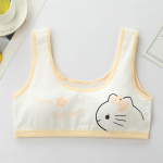 Anime-sari Kitty Noor t&uuml;druku Vest Rinnahoidja Puberteedieale Puhas puuvillane &uuml;li&otilde;pilaspesukomplekt Puhas tervisekingitus T&uuml;drukutele