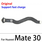 USB-laadimisporti pistikupesa, laadimisplaadi painduv kaabel Huawei Mate 9 10 20 30 Lite Pro jaoks Mate 30 Original