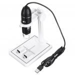 1600x professionaalne USB digitaalmikroskoop 8 LED-i 2MP elektrooniline mikroskoop endoskoop Zoom kaamera luup statiivi adapter valge