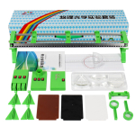 Physical Optical Instrument Experiment Kit Optical Bench Set Concave Convex lens Imaging Pinhole Imaging Light Reflection blue