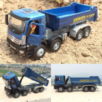 Engineering Vehicles High Simulation 1:50 Scale Alloy Dump Truck Model Engineering Car Transport Dump truck Cars kollane