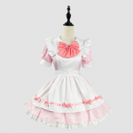 Uus Seksikas Lolita Roosa Neiu Kleit Magus Naiste Kawaii Kleit Rollim&auml;ngu Kost&uuml;&uuml;m Halloweeni Peo Cosplay R&otilde;ivad S roosa
