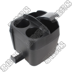 Multifunction 3 in 1 Car Cup Holder/Dustbin/Tissue Clip Drink Bottle Can Trash Dustbin Tissue must