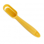 Kodumajapidamises kasutatav kaasaskantav sushivorm, pika k&auml;epidemega riisipalli vorm Jaapani mittekleepuv press Bento t&ouml;&ouml;riistak&ouml;&ouml;k kollane