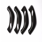 For BMW X1 F48 2016-2018 Carbon fiber ABS Car Inner Door Handle Trim Car Accessories For BMW X2 F47 2018 Carbon fiber style