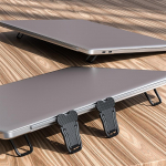 KEYSION metallist kokkupandav s&uuml;learvuti alus Universaalne libisemisvastane klambri tugi Macbook Pro Air s&uuml;learvutite s&uuml;learvutitele Kinnitushoidiku jalad h&otilde;be