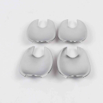 Carbon Fiber Chrome Car Door Handle Cover Decor Trim For mazda cx-5 cx5 CX 5 2012-2022 Styling silver bowl