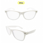 Ilutulestikuprillid Difraktiivsed Star FX optilised prillid Prom Celebration Party Prillid Clear lenses valge