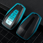 TPU nahast auto kaugjuhtimispuldi v&otilde;tme&uuml;mbrise katte hoidiku kest Geely Emgrand X7 EX7 Coolray 2019-2020 auto stiilimispuldi tarvikute jaoks A Style punane